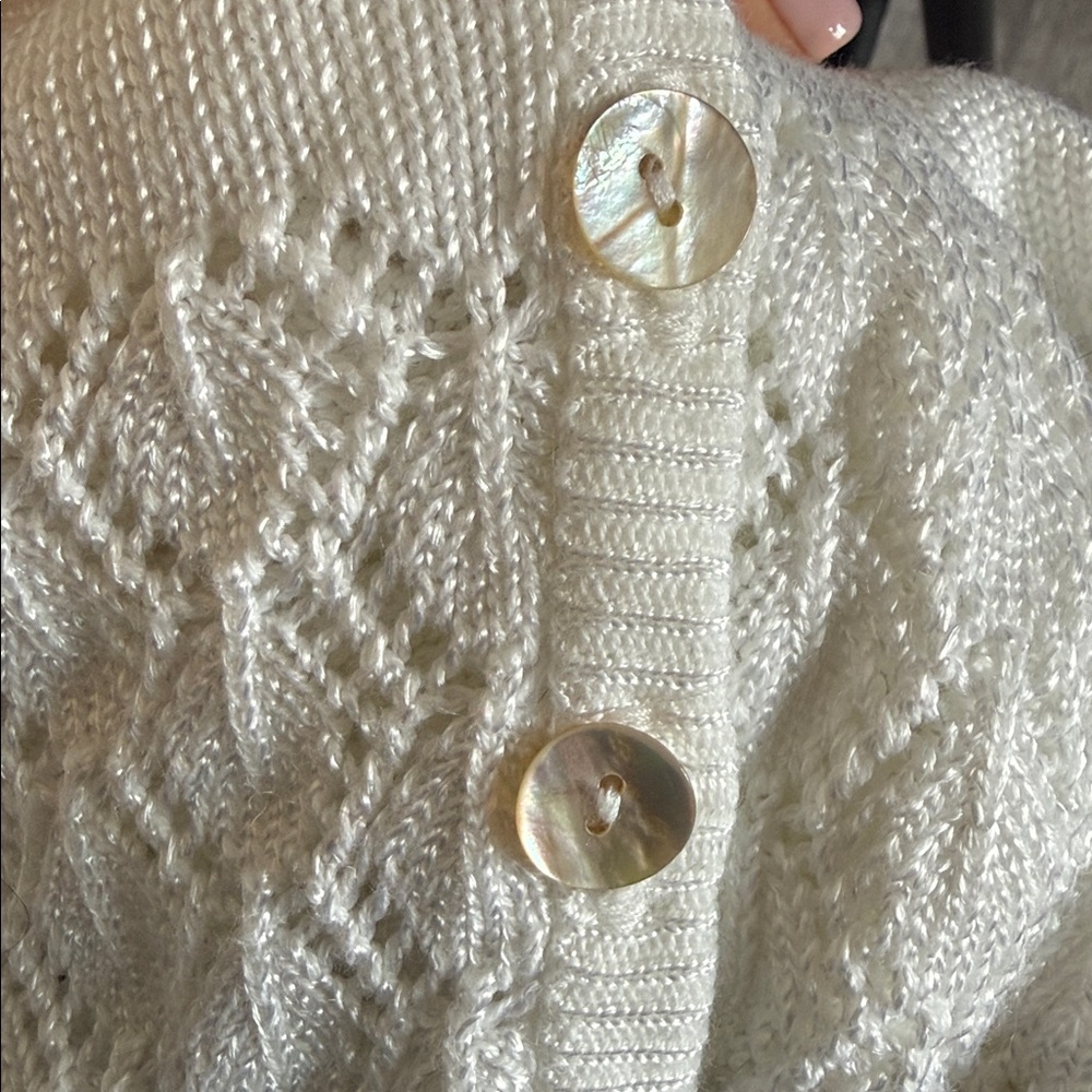 Retro by Renaissance Button-Up Knit Cardigan - Picture 7 of 7